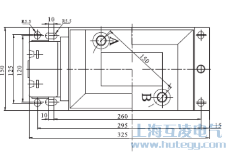 JDZ10-10 10000/100 0.2電(dian)壓互感器(qi)圖紙